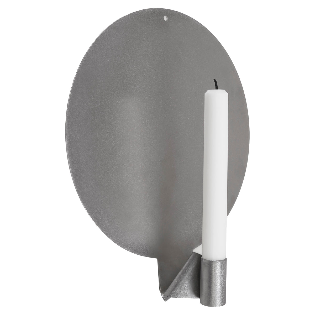 Ornament Candle Holder - Stainless Steel, Round