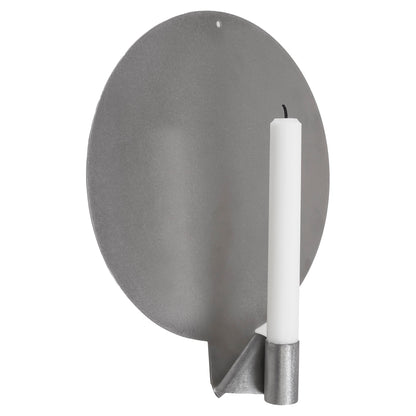 Ornament Candle Holder - Stainless Steel, Round