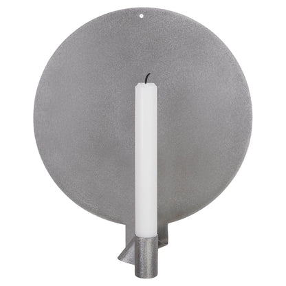 Ornament Candle Holder - Stainless Steel, Round