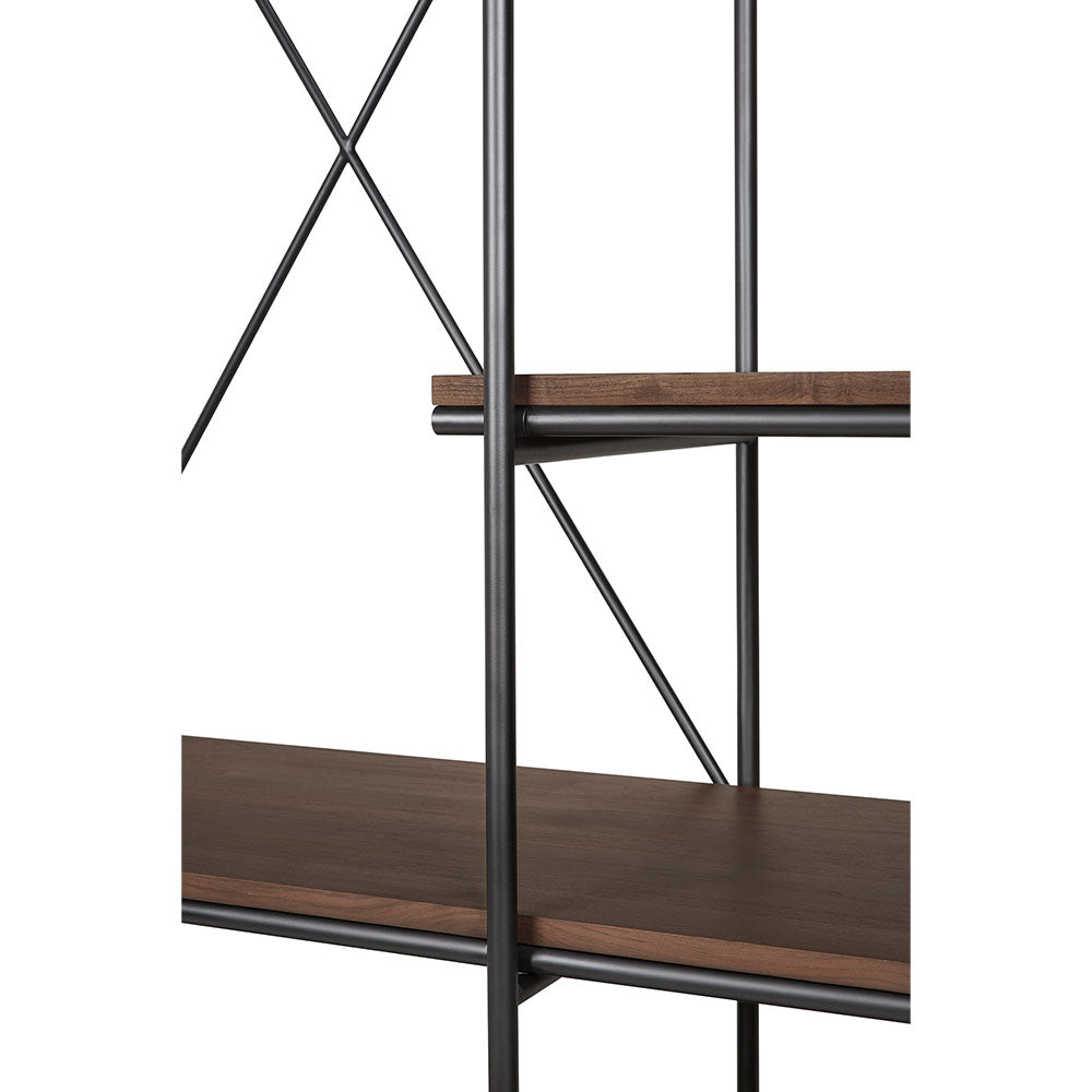 Oscar Hanging Rack - Brown Teak