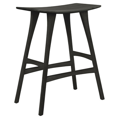 Osso Counter Stool - Black Oak
