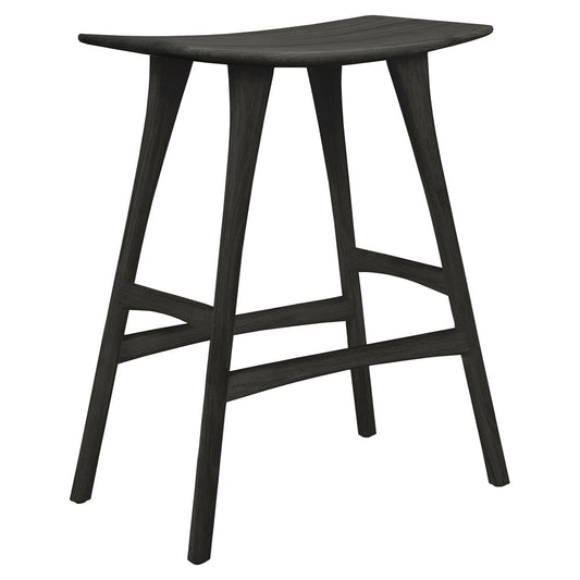 Osso Counter Stool - Black Oak