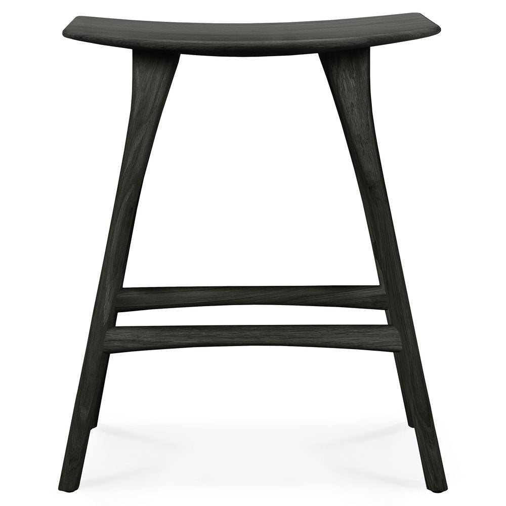 Osso Counter Stool - Black Oak