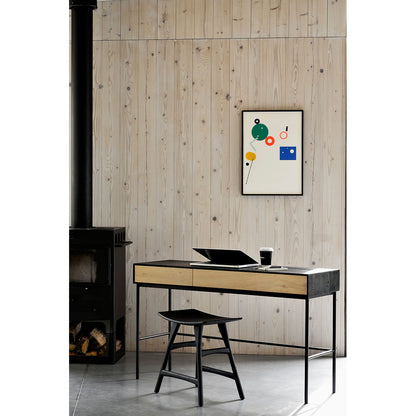 Osso Stool - Black Oak