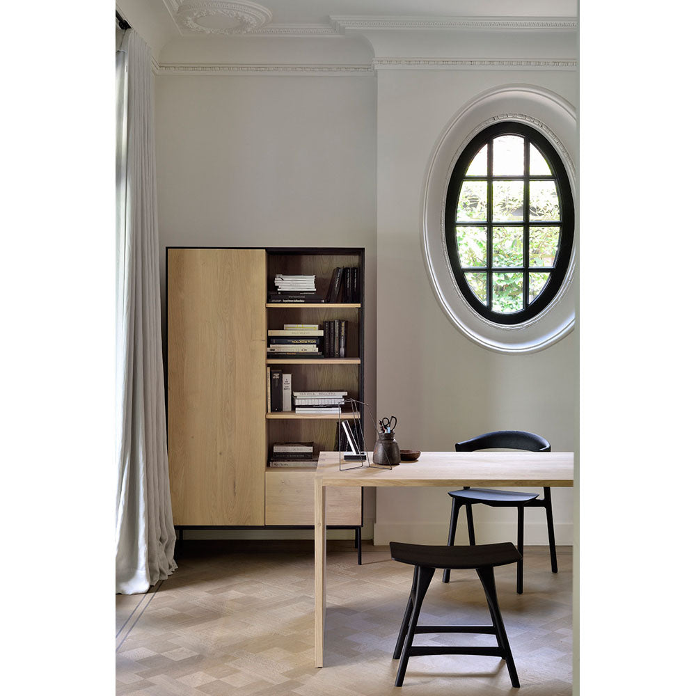 Osso Stool - Black Oak