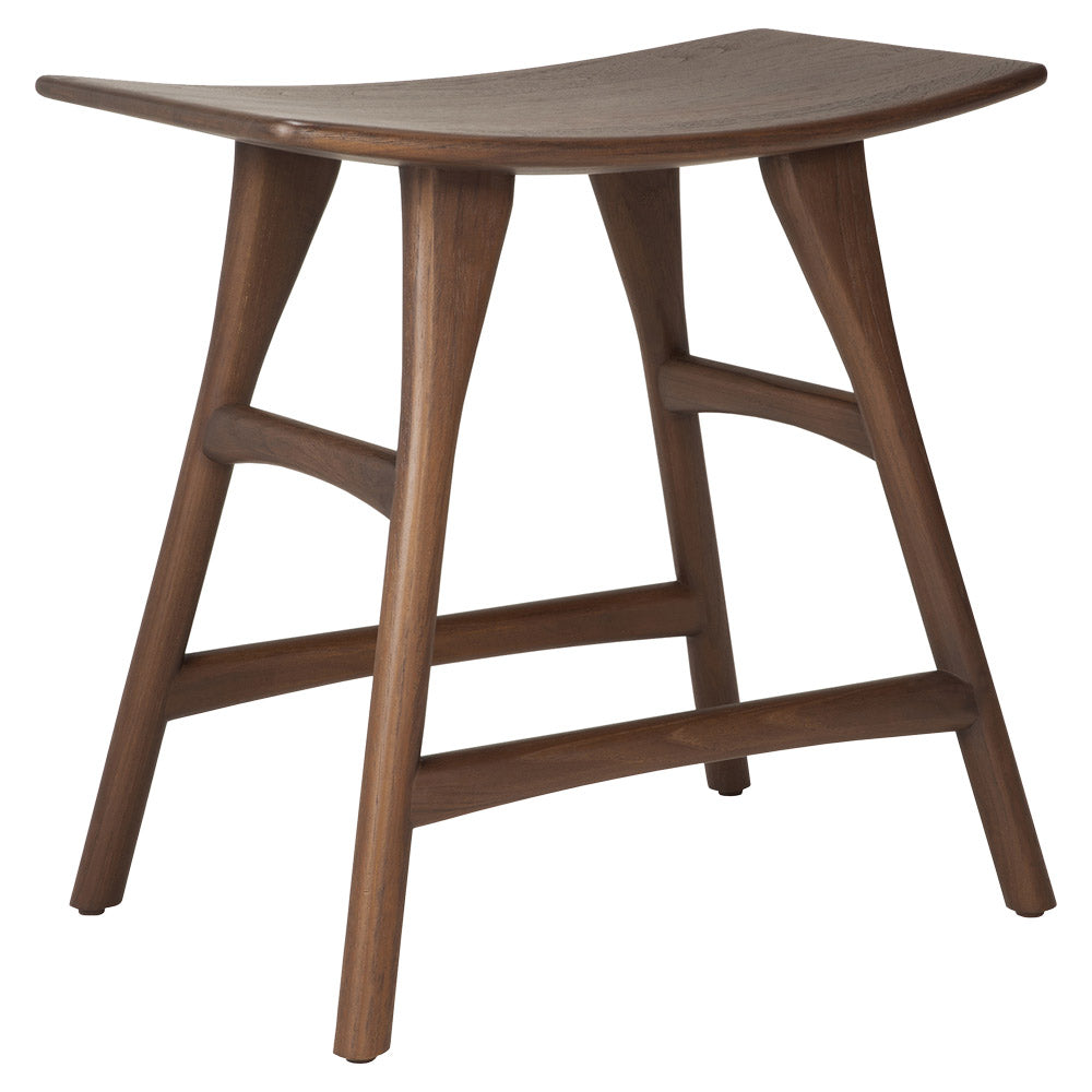 Osso Stool - Brown Teak