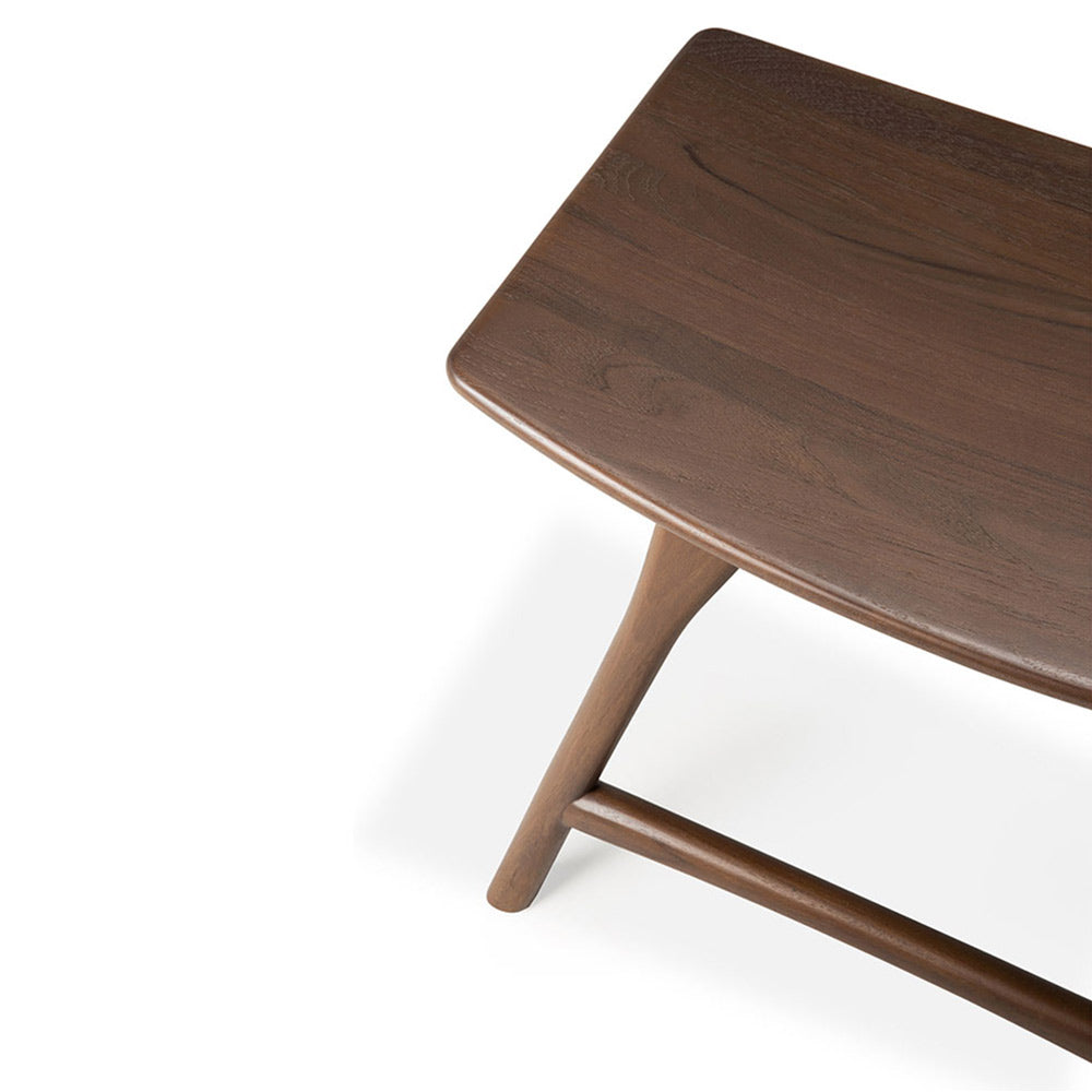 Osso Stool - Brown Teak