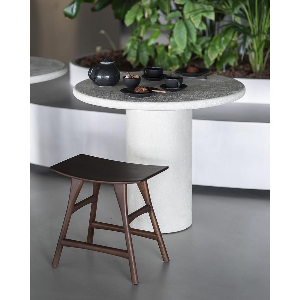 Osso Stool - Brown Teak