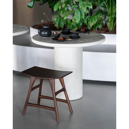 Osso Stool - Brown Teak
