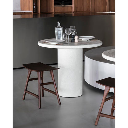 Osso Stool - Brown Teak