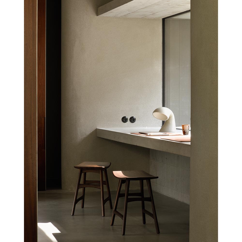 Osso Stool - Brown Teak
