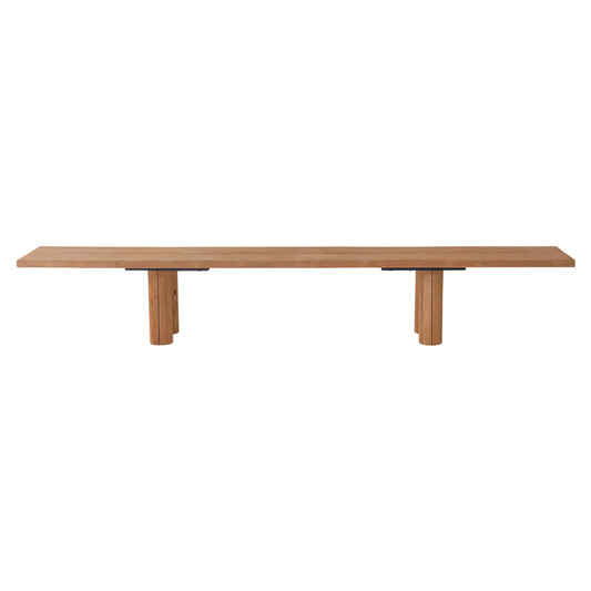 Otranto Bench - Teak, Round Legs