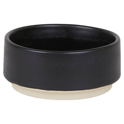 Otto Ceramic Bowls Set of Two - Black, Medium