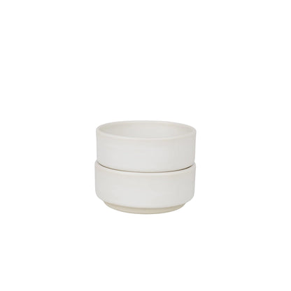Otto Ceramic Bowls Set of Two - Natural, Small