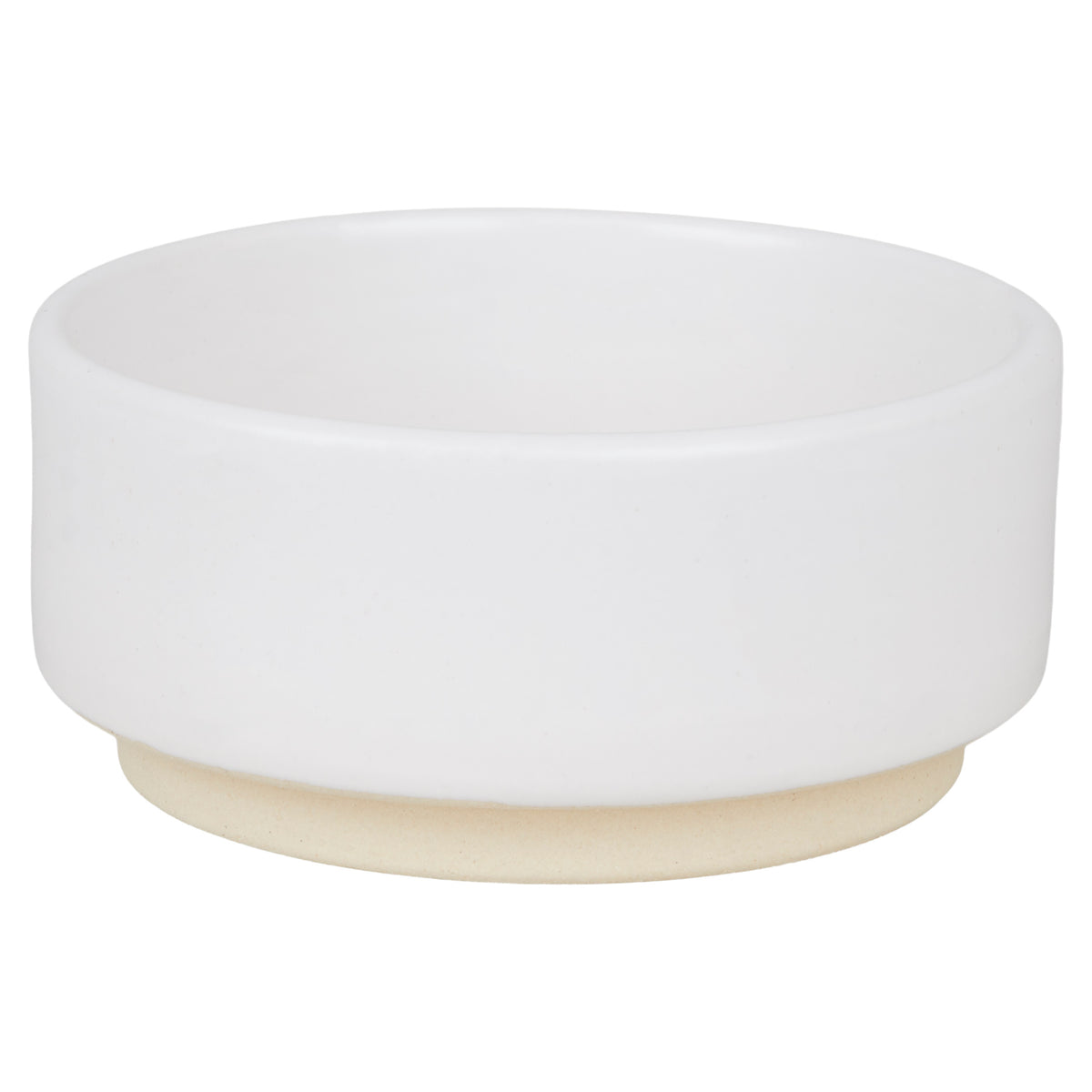 Otto Ceramic Bowls Set of Two - White, Medium