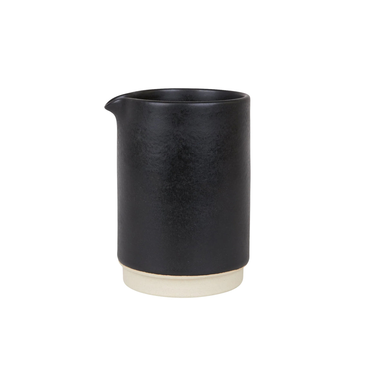 Otto Ceramic Jug - Black, Large