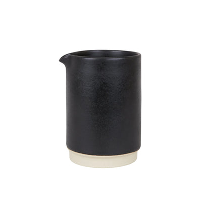 Otto Ceramic Jug - Black, Large