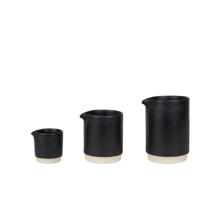 Otto Ceramic Jug - Black, Medium