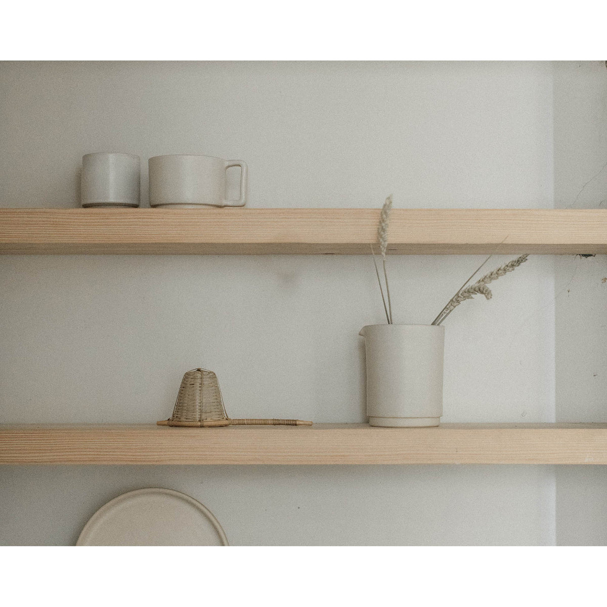 Otto Ceramic Jug - Natural, Medium