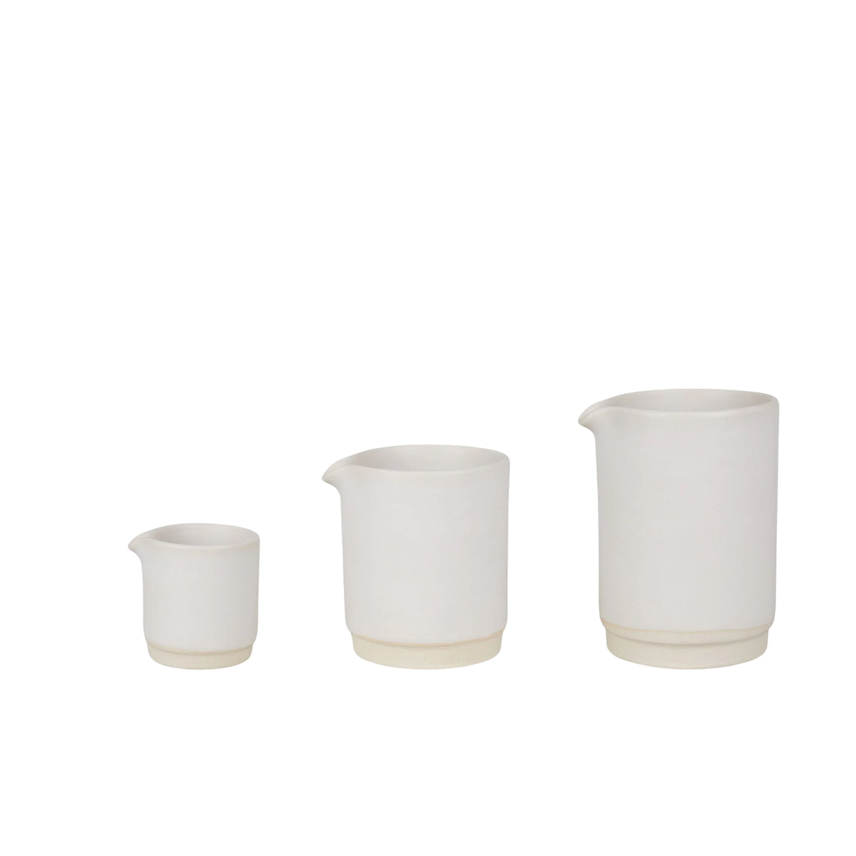 Otto Ceramic Jug - Natural, Small