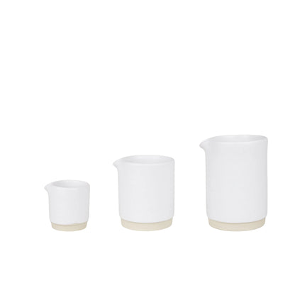 Otto Ceramic Jug - White, Medium