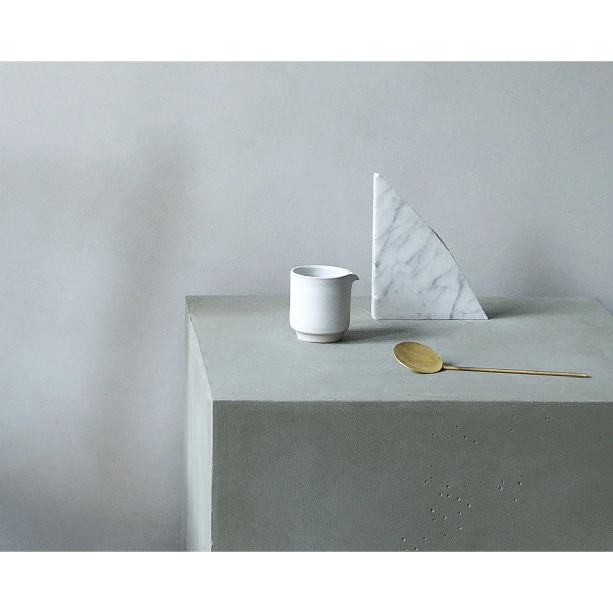 Otto Ceramic Jug - White, Small