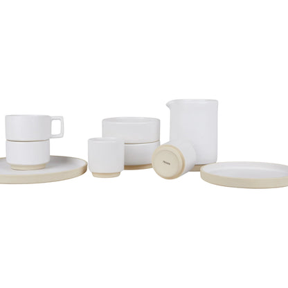 Otto Ceramic Jug - White, Small
