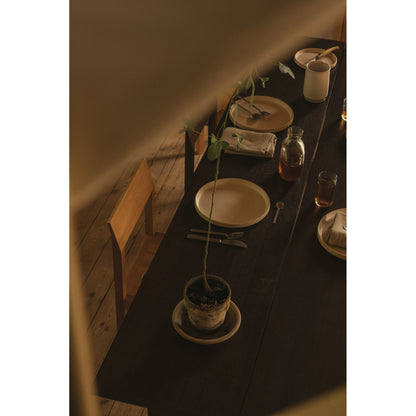 Otto Ceramic Plate Set of Two - Natural, Large