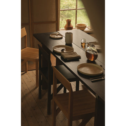 Otto Ceramic Plate Set of Two - Natural, Large
