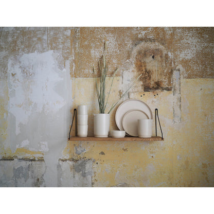Otto Ceramic Plate Set of Two - Natural, Large