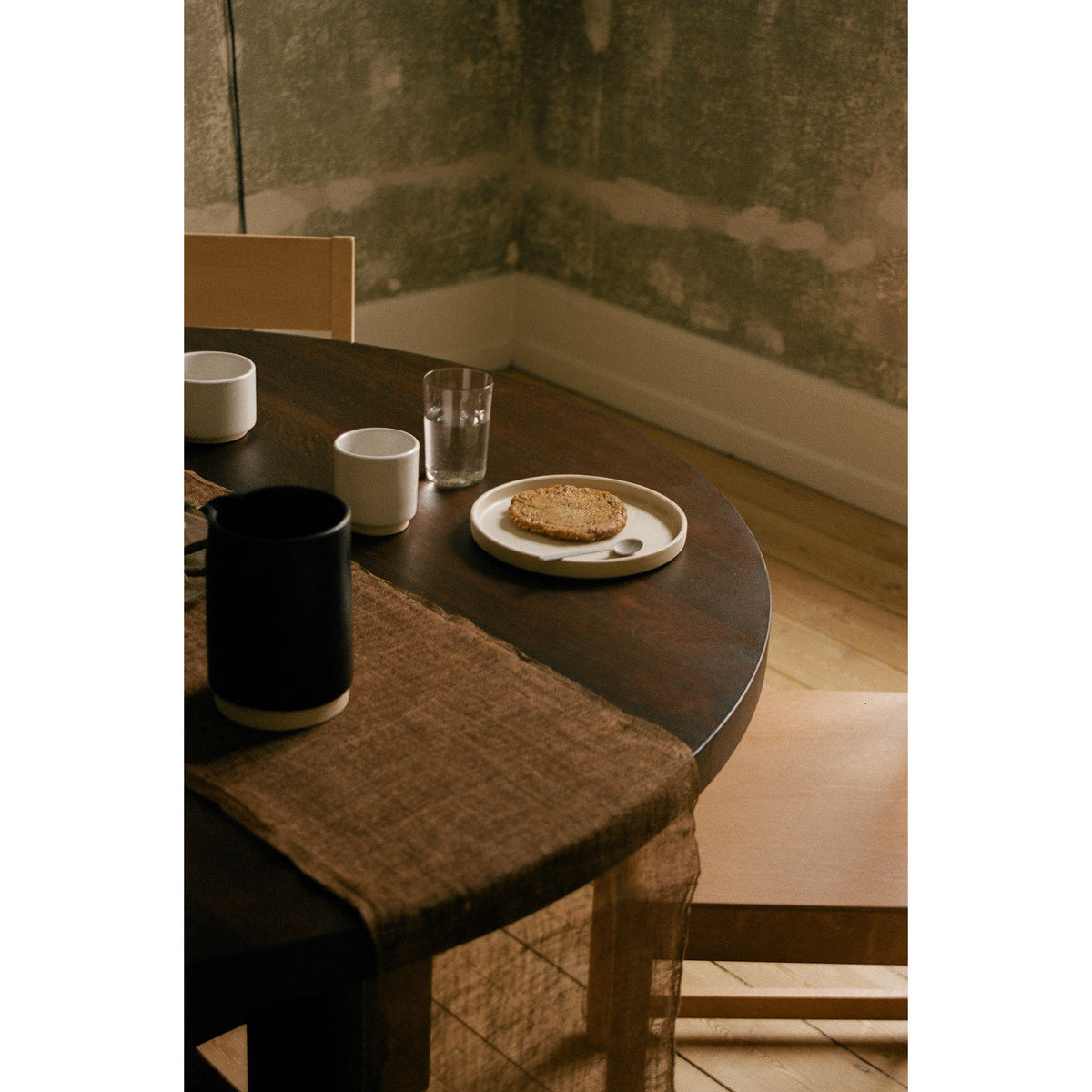 Otto Ceramic Plate Set of Two - White, Small