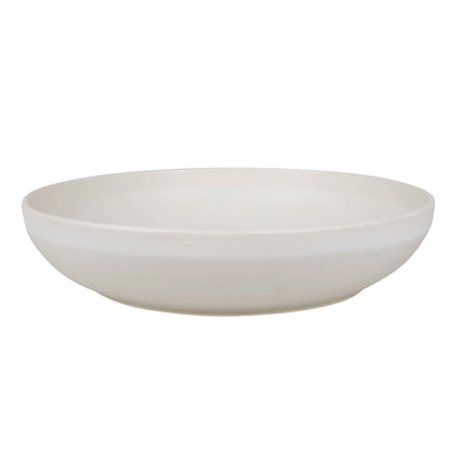 Otto Ceramic Shallow Bowl - Natural, Extra Large