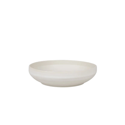 Otto Ceramic Shallow Bowl - Natural, Medium