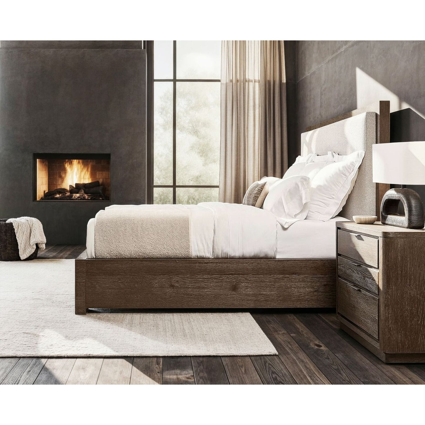 Outline Nightstand - 3 Drawers