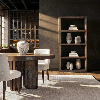 Outline Round Extendable Dining Table
