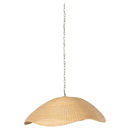 Overscale Woven Rattan Pendant - Natural Rattan