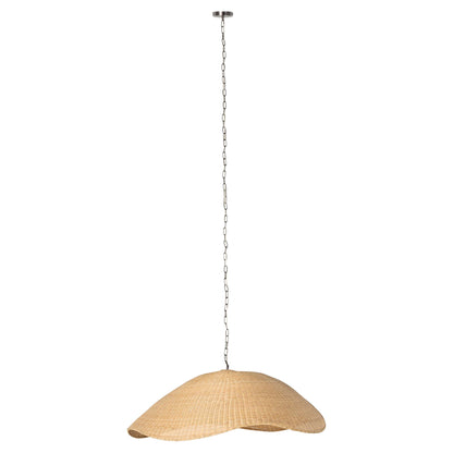 Overscale Woven Rattan Pendant - Natural Rattan