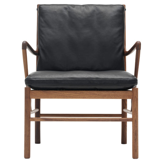 OW149 Lounge Colonial Chair - Leather Thor 301, Walnut Oil