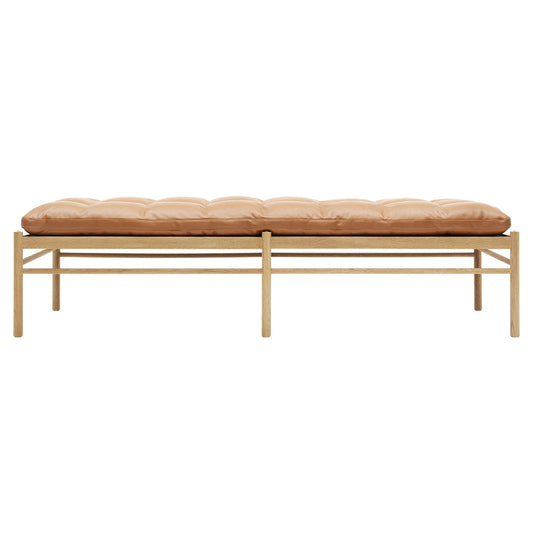 OW150 Colonial Daybed - Leather Sif 95, Oak Oil