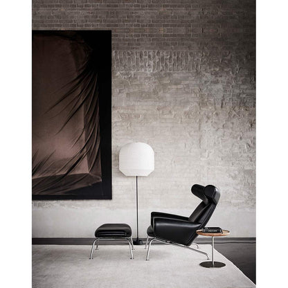 Ox Lounge Chair - 88 Black Primo Leather