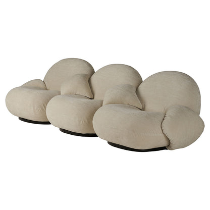 Pacha Fully Upholstered 3 Seater Sofa With Armrests Including Middle Armrest