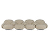 4  Seater With Armrests And Middle Armrest