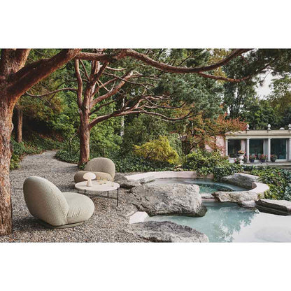 Quick Ship Pacha Outdoor Lounge Chair - Dedar Chevron 008