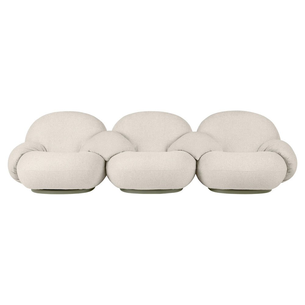 Pacha Outdoor Modular Sofa - 3 Seater With Armrests And Middle Armrest