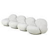 4 Seater With Armrests And Middle Armrest