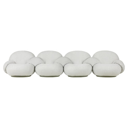 Pacha Outdoor Modular Sofa - 4 Seater With Armrests And Middle Armrest