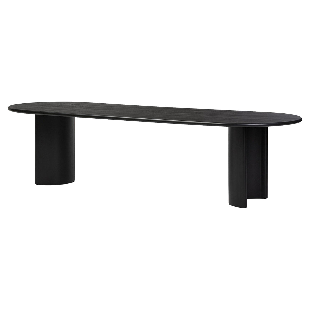 Paden Dining Table - Aged Black Acacia