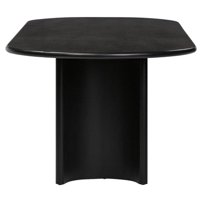 Paden Dining Table - Aged Black Acacia