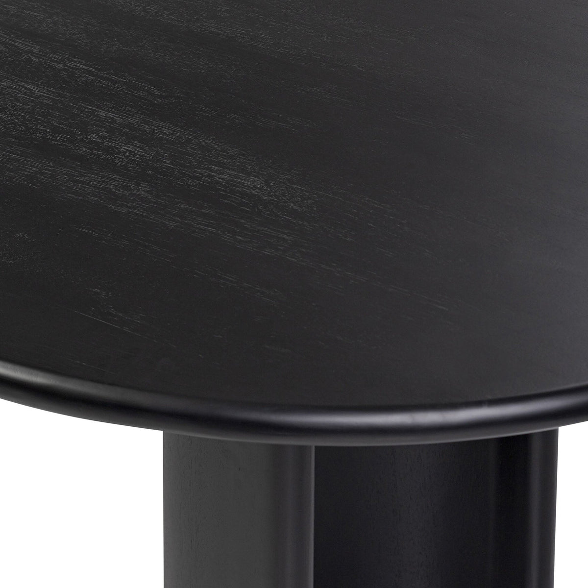 Paden Dining Table - Aged Black Acacia