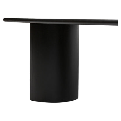 Paden Dining Table - Aged Black Acacia